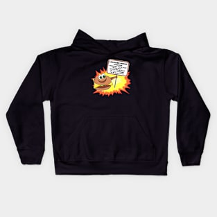 Three Men and a Burger Kids Hoodie